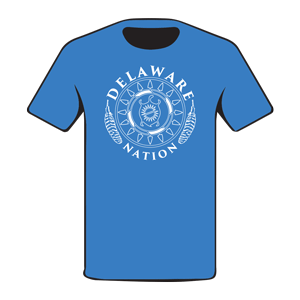 Delaware Nation Feathers & Shells T-Shirt